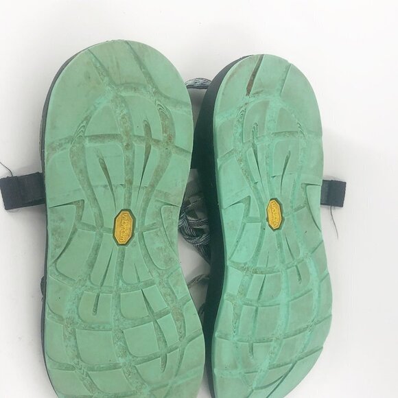 ✅ Chaco Z/Cloud X2 Sandals GREY/GREEN SIZE 8 - Picture 7 of 7